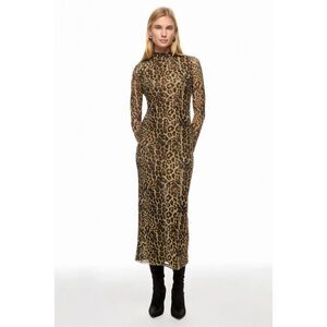 Ronny Kobo 
Leopard Print Midi Dress ❤️‍🔥